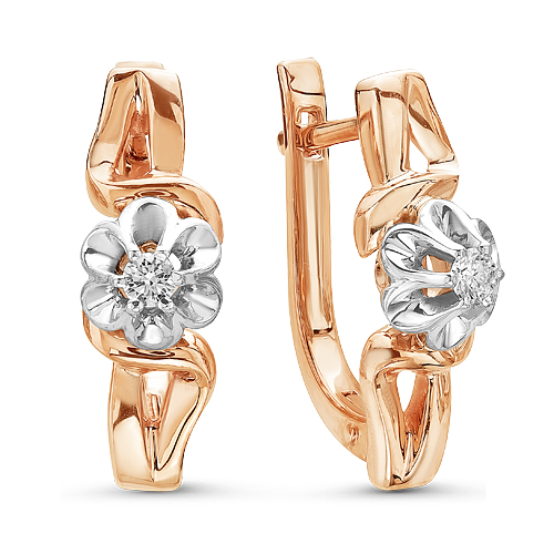 Серьги из золота 02-0599