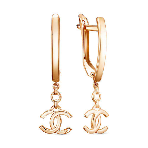 Серьги из золота 10-20346_b-001