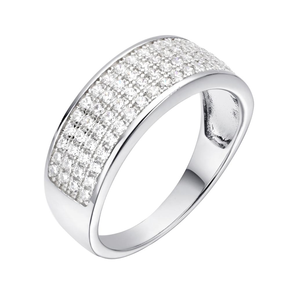 Кольцо из серебра SL-R01639-X-W-X-X-W