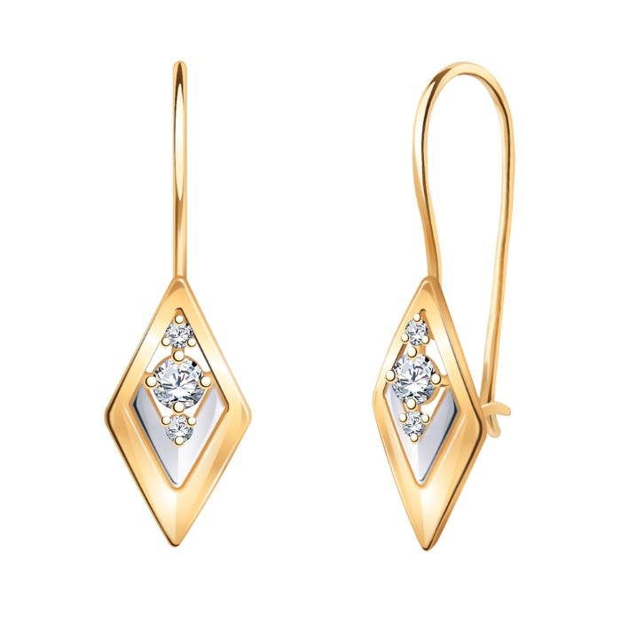 Серьги из золота 22147