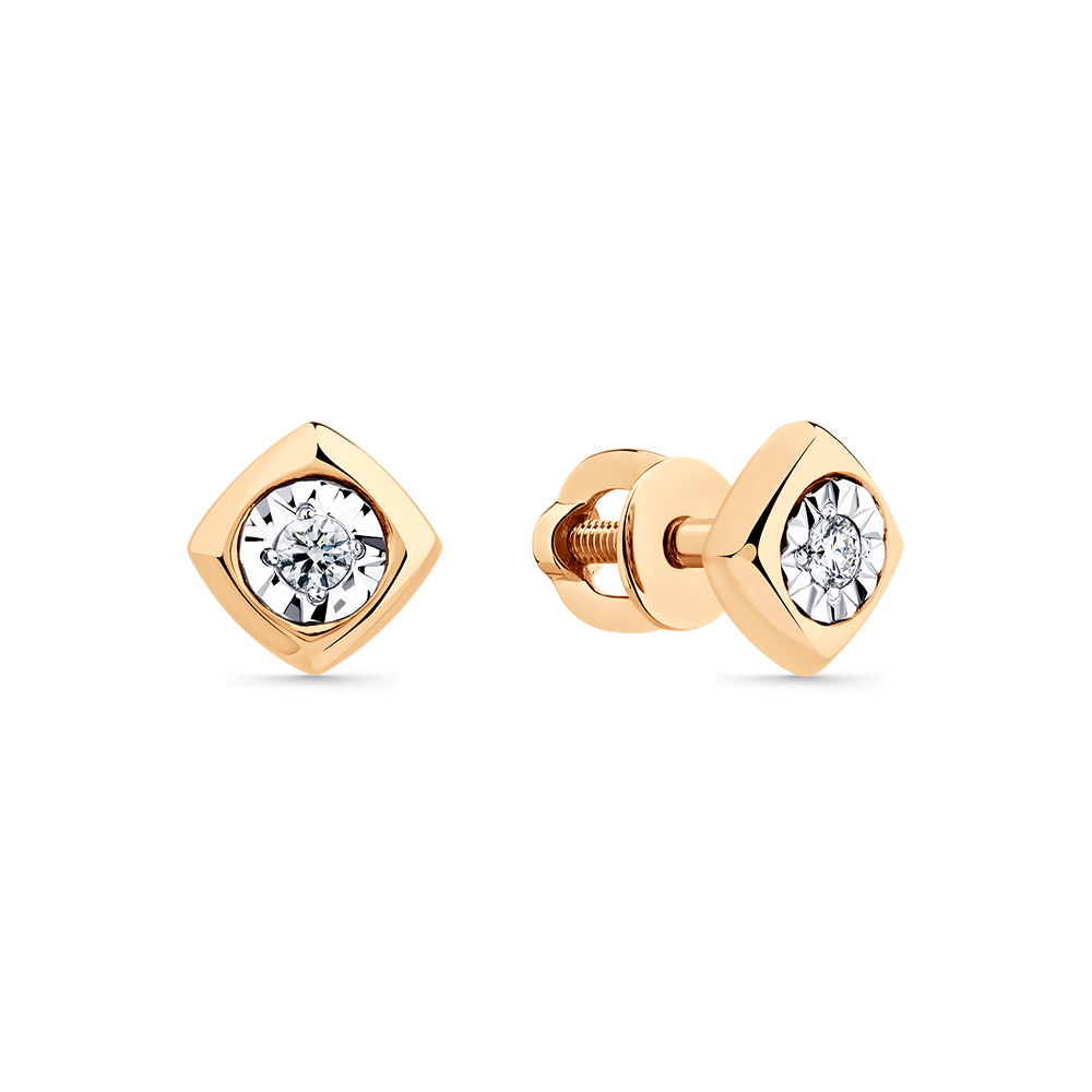 Серьги из золота 2-402105-00-00