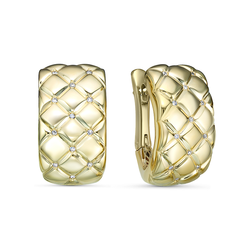 Серьги из золота Д120503л