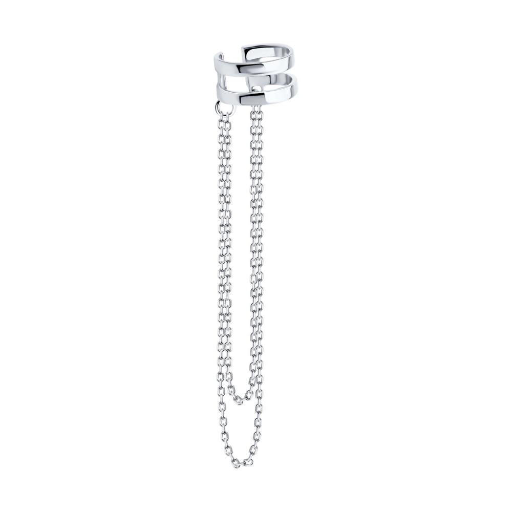 Серьга из серебра 94170339