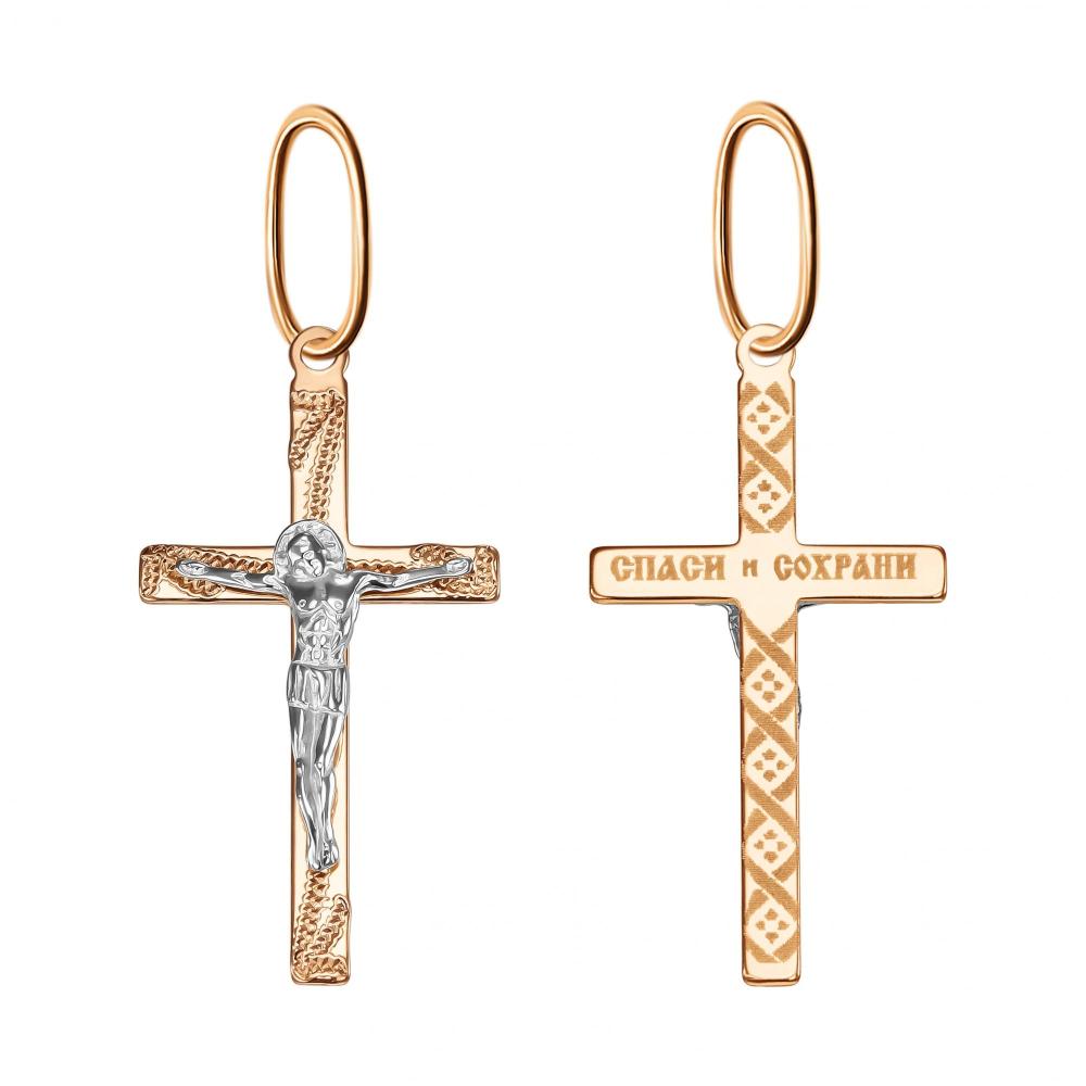 Крест из золота 102-ИХ-18.09-01
