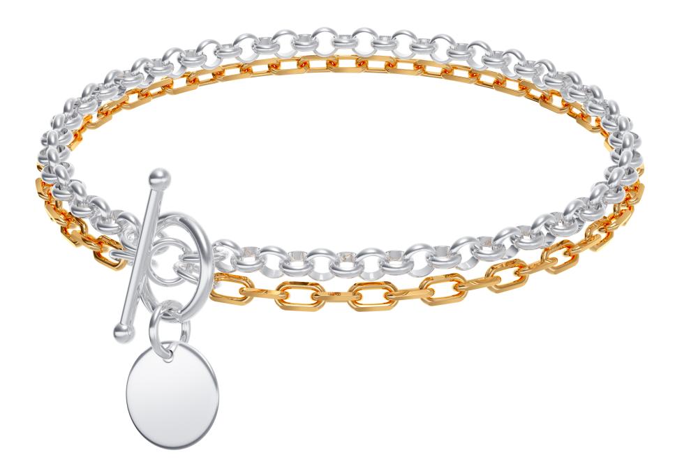 Колье из серебра НХ 22-1914Ю-34