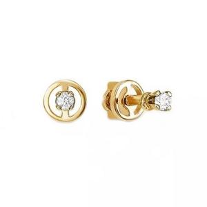 Серьги из золота БР150665