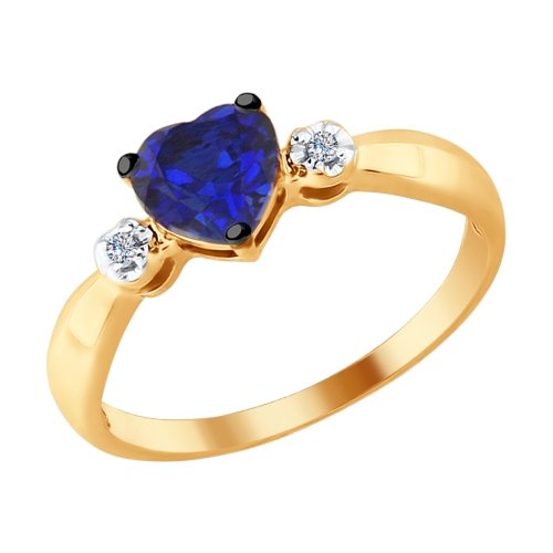 Кольцо из золота 6012105