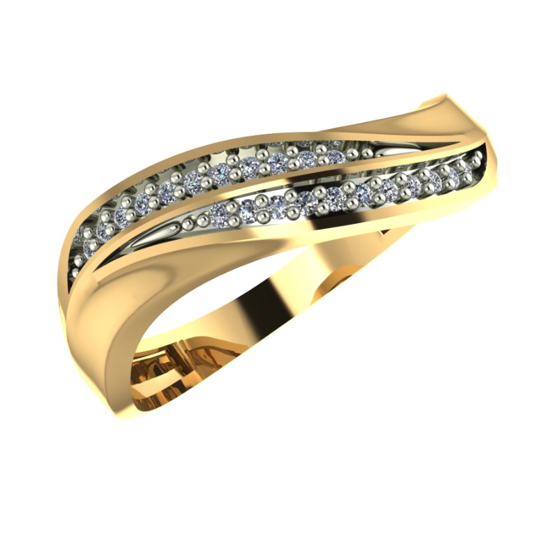 Кольцо из золота 01-119108