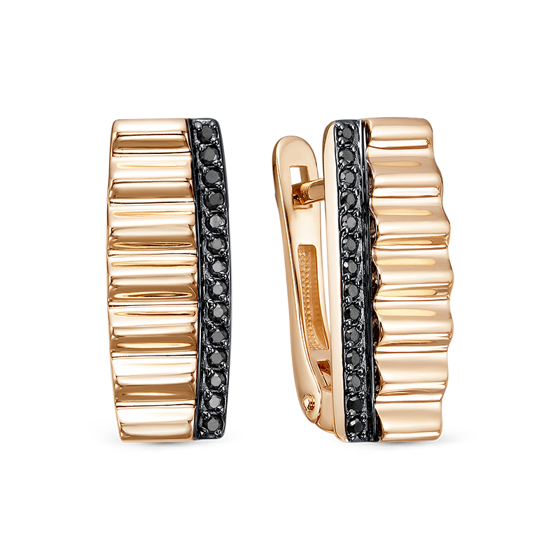 Серьги из золота БР122989