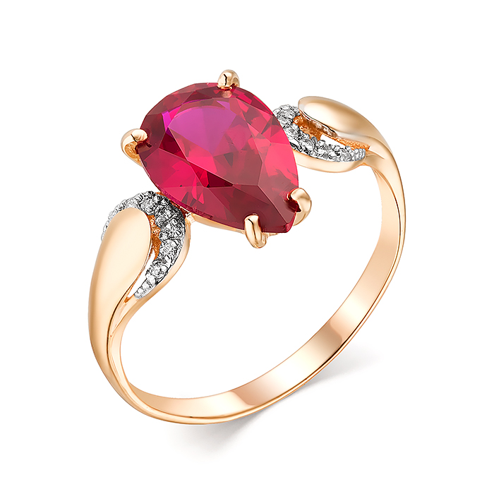 Кольцо из серебра 1-851