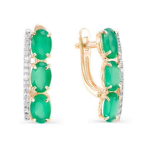 Серьги из золота 02-1-679-09