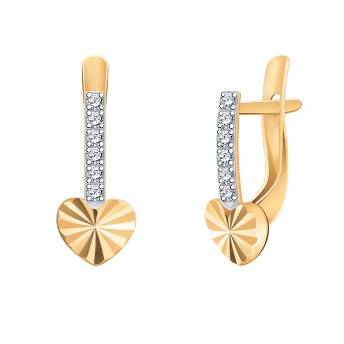 Серьги из золота 22061