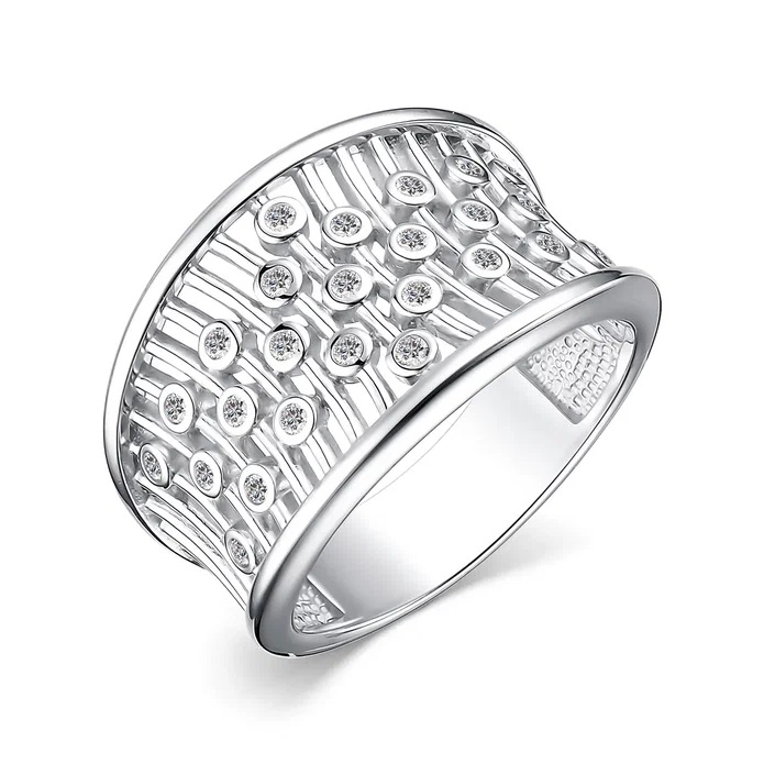 Кольцо из серебра 01-3942/00КЦ-00
