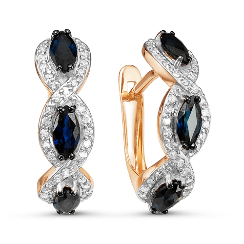 Серьги из золота БР220777