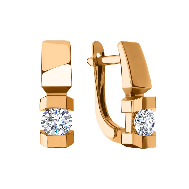 Серьги из золота 01-218012