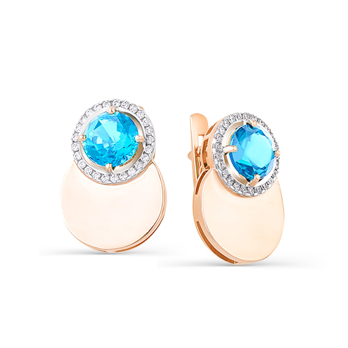 Серьги из золота 02-1-968-1301-010