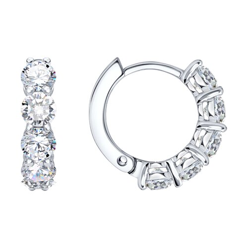 Серьги из серебра 94027639-91