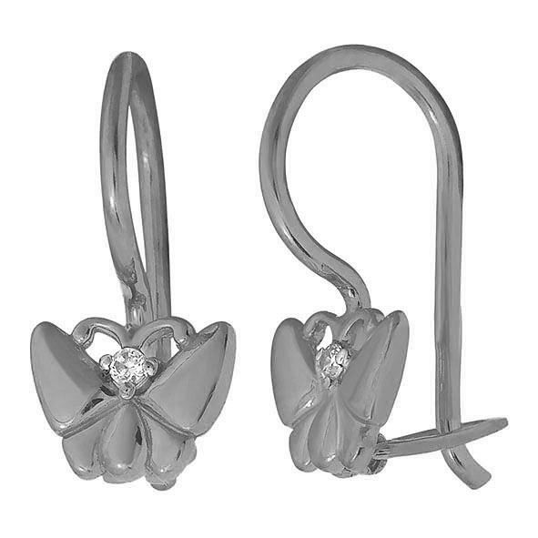 Серьги из серебра 831766с