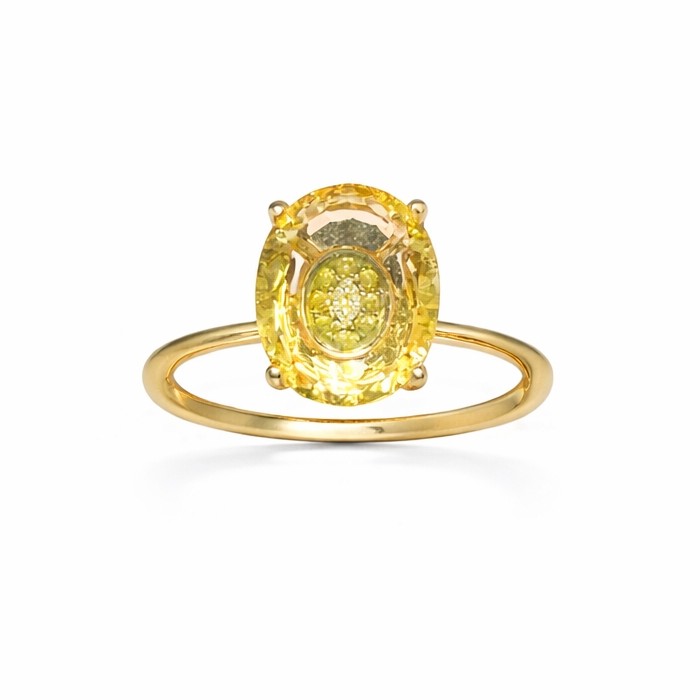 Кольцо из золота 52-1-YC-R-013119