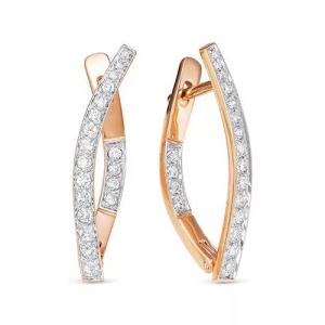 Серьги из золота 2-403-10