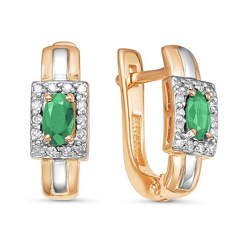 Серьги из золота БР320974