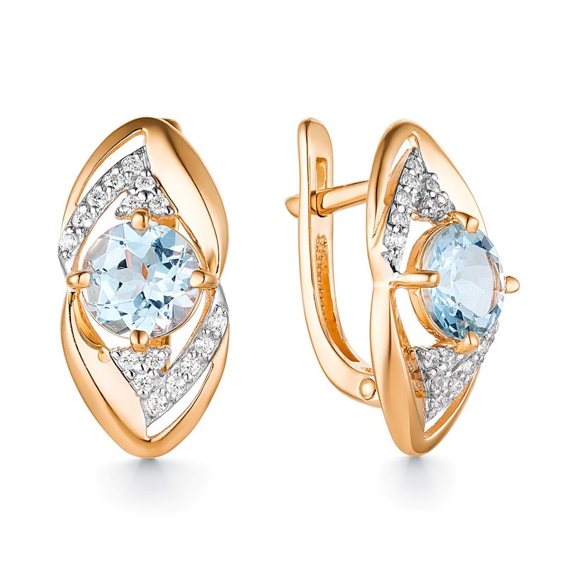 Серьги из золота 21802306