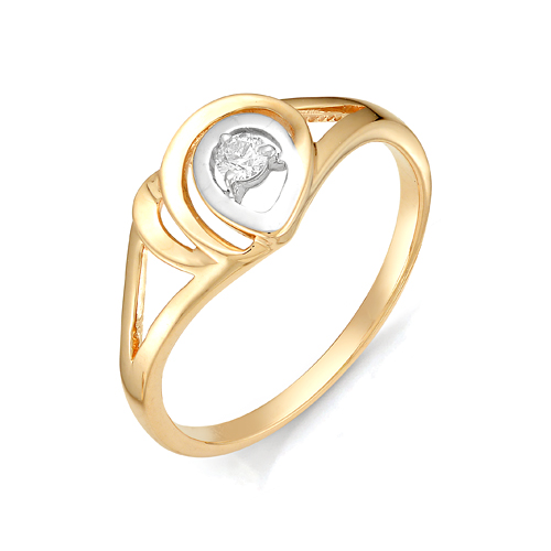 Кольцо из золота 1-105-421