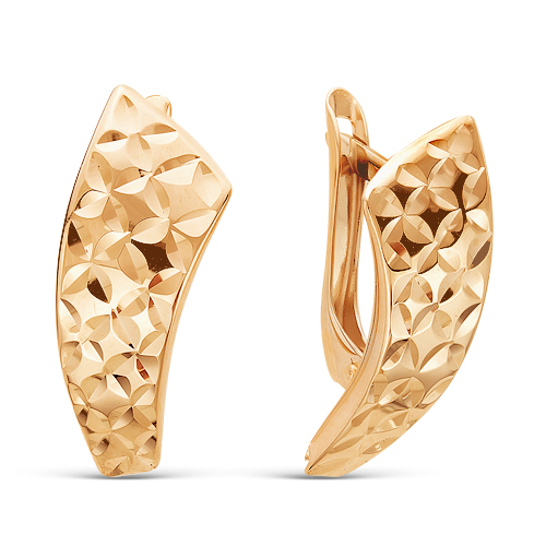 Серьги из золота АС-459_b-001