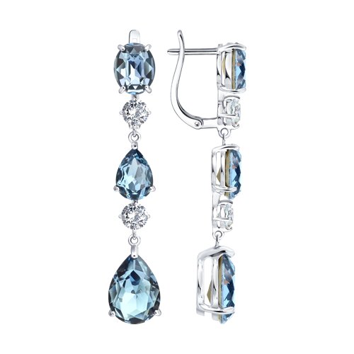 Серьги из серебра 94027600