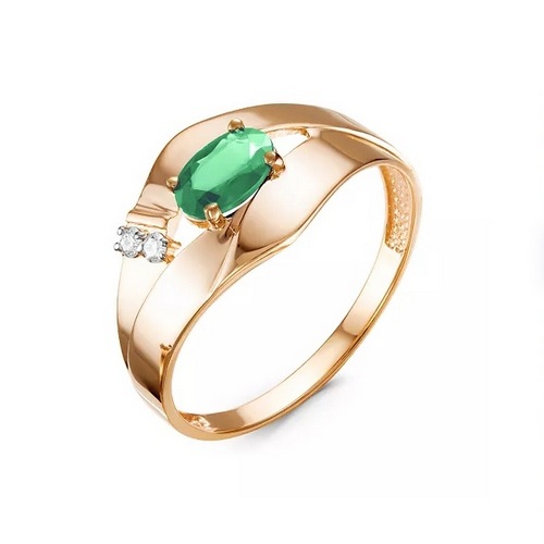 Кольцо из золота БР311081гт