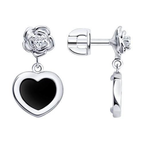 Серьги из серебра 83020544