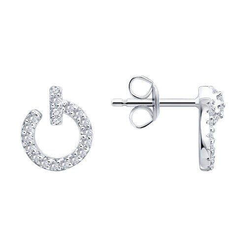 Серьги из серебра 94027188-91