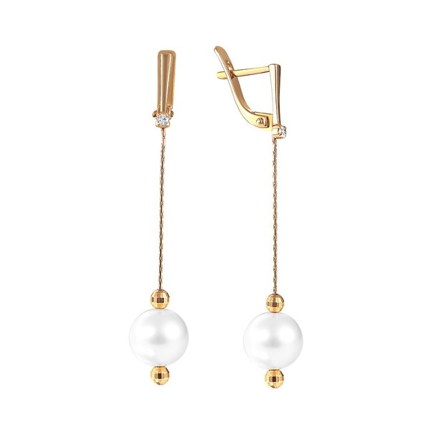 Серьги из золота СЛ8049