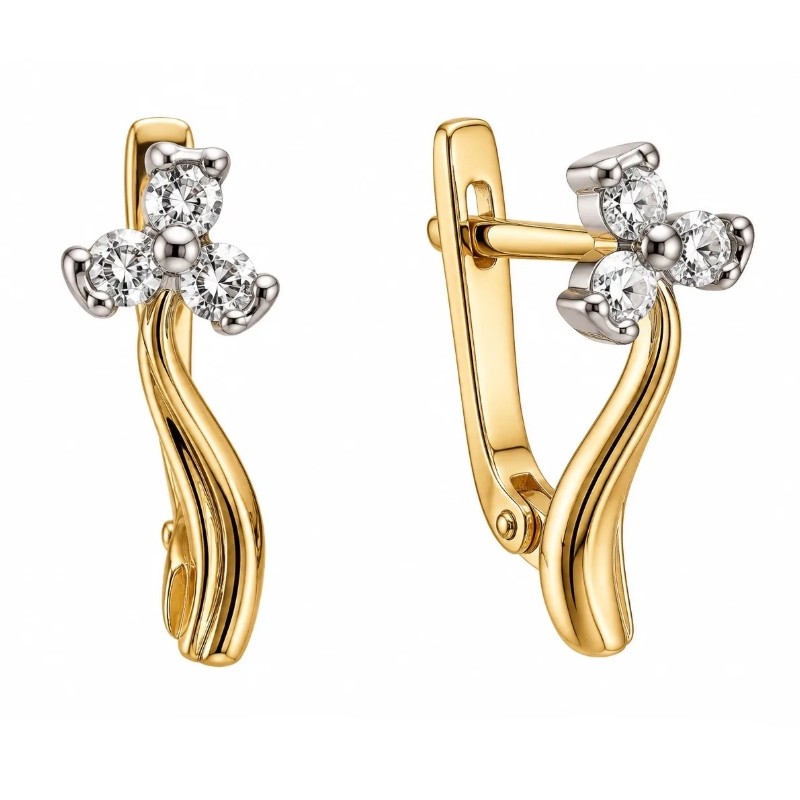 Серьги из золота 32-4-dd-e-027469