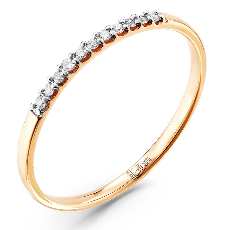 Кольцо из золота 802-02507-10-11-00-10