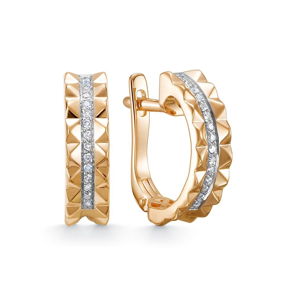 Серьги из золота 2-1019-19