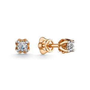 Серьги из золота 25119-100