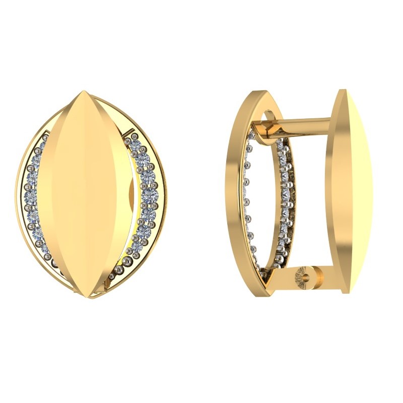 Серьги из золота 08-258719