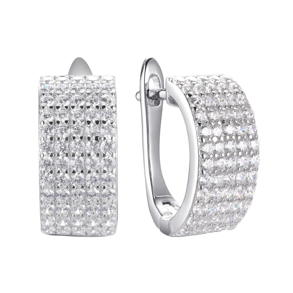 Серьги из серебра MP-E00300-X-W-X-X-W