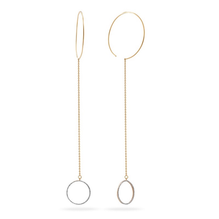 Серьги из золота 03-216041