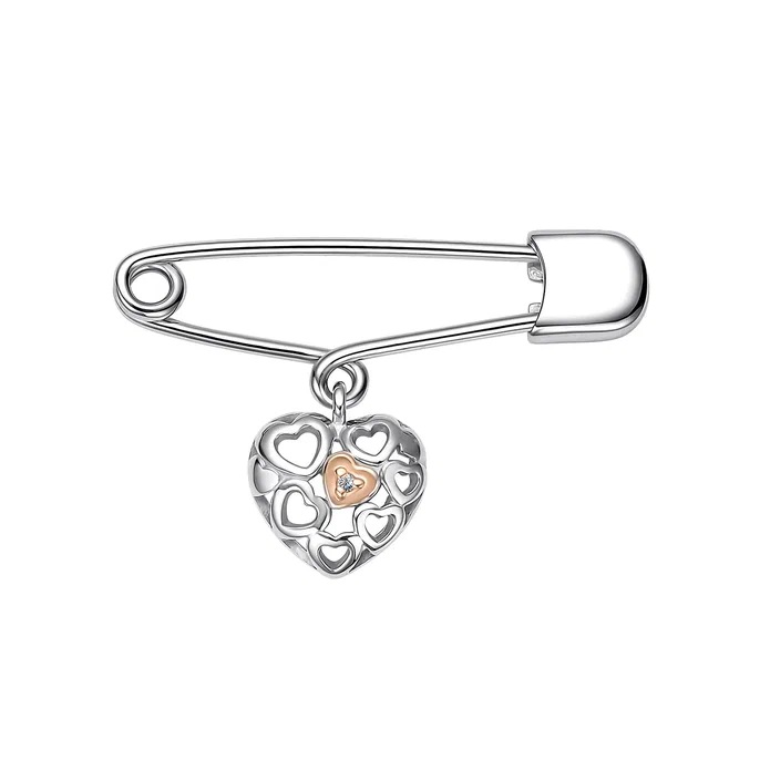 Брошь из серебра 04-3545/000Б-00