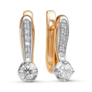 Серьги из золота 02-1325