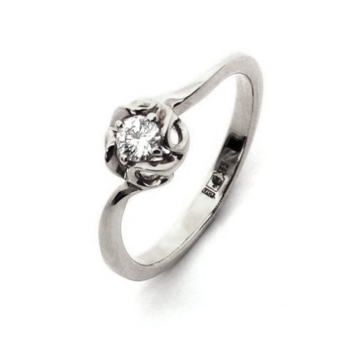 Кольцо из золота 38-2-DD-R-214853