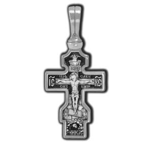 Крест из серебра 473-18656