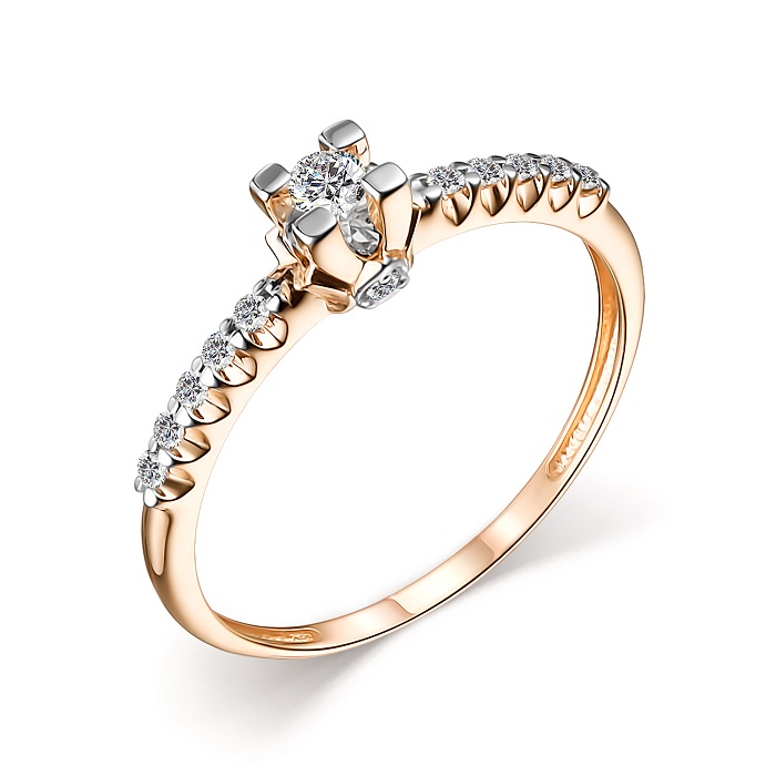 Кольцо из золота 14273-100_