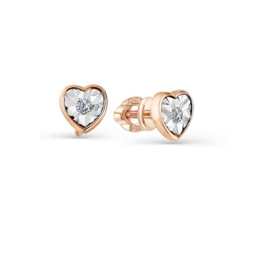 Серьги из золота 2-102-049