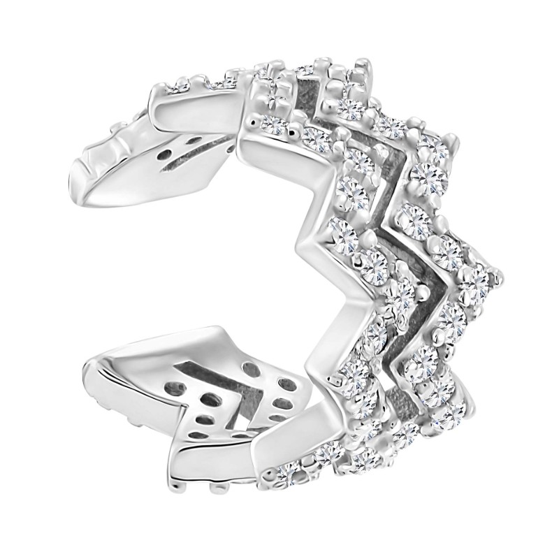 Серьга из серебра 22С138413