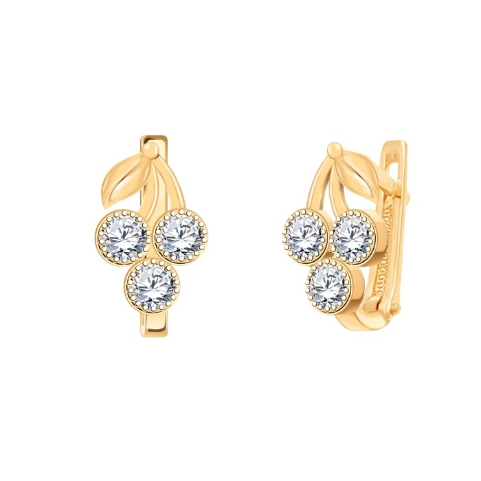 Серьги из золота 21337