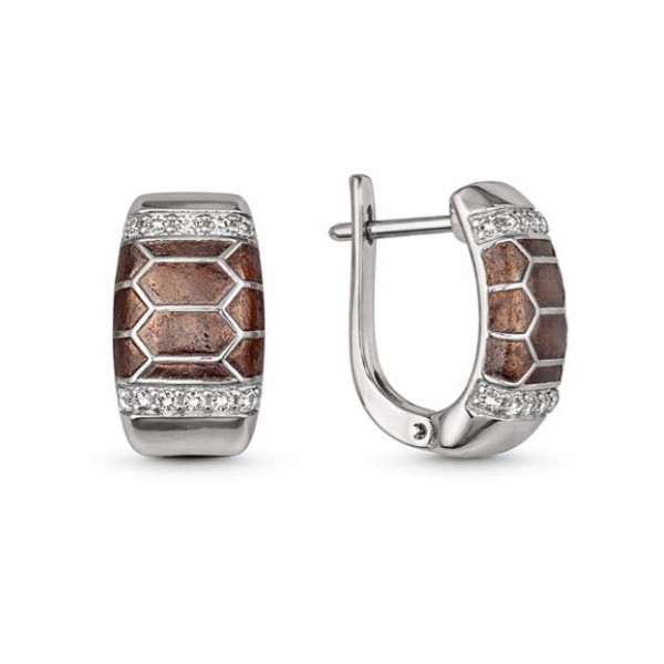 Серьги из серебра 911020117