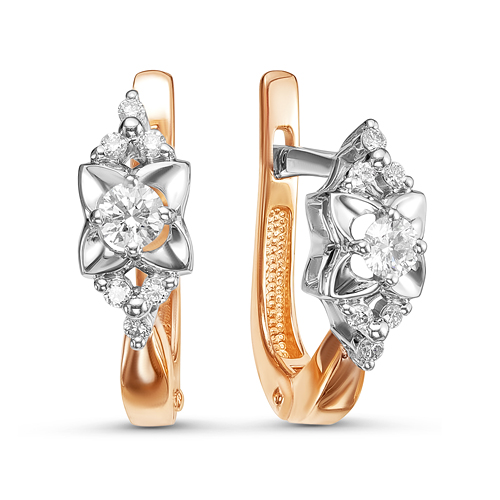 Серьги из золота 02-2540